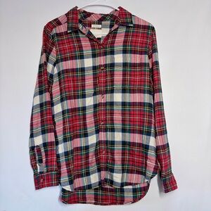 American Eagle Multicolor Plaid Shirt